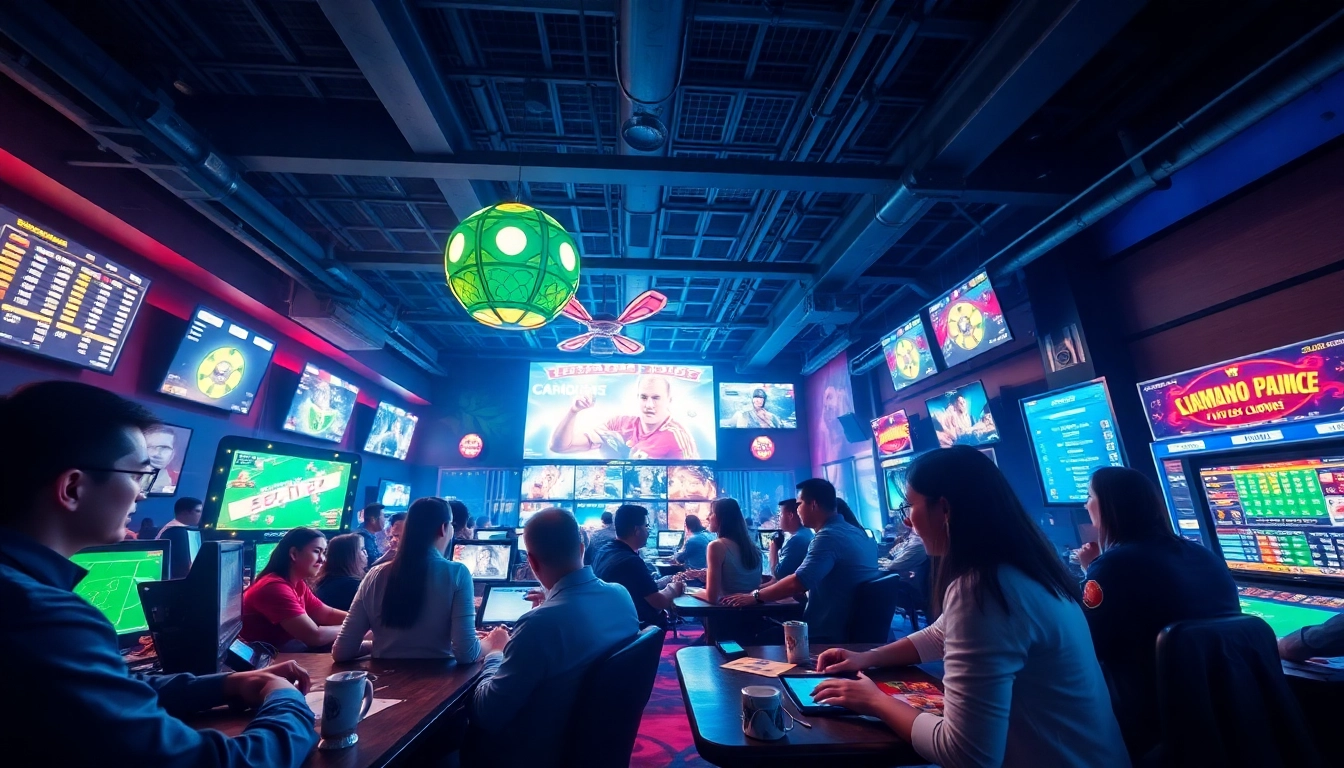 SBOBET.dance brings excitement to online gambling with diverse players engaged in thrilling betting activities.