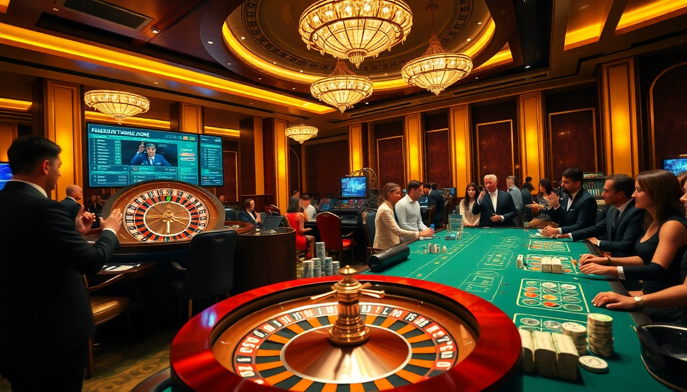 Experience thrilling games at dom88.us.com with exciting roulette tables and vibrant casino ambiance.