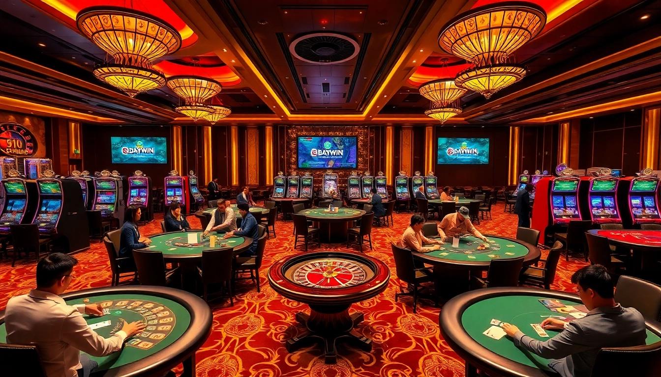 Experience thrilling gaming at 8daywin.live with vibrant casino action, poker tables, and slot machines.