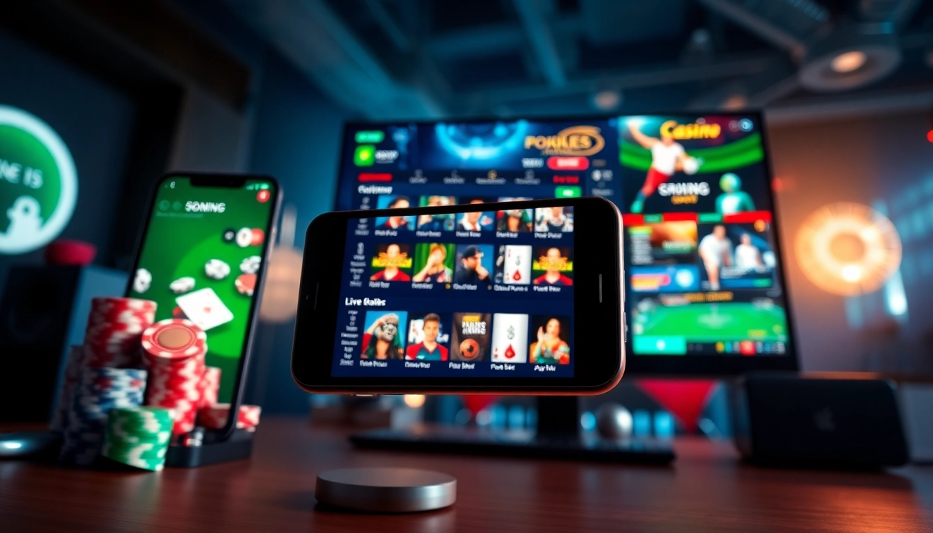 Online gambling experience on luck8win.live with vibrant casino games and sports betting highlights.
