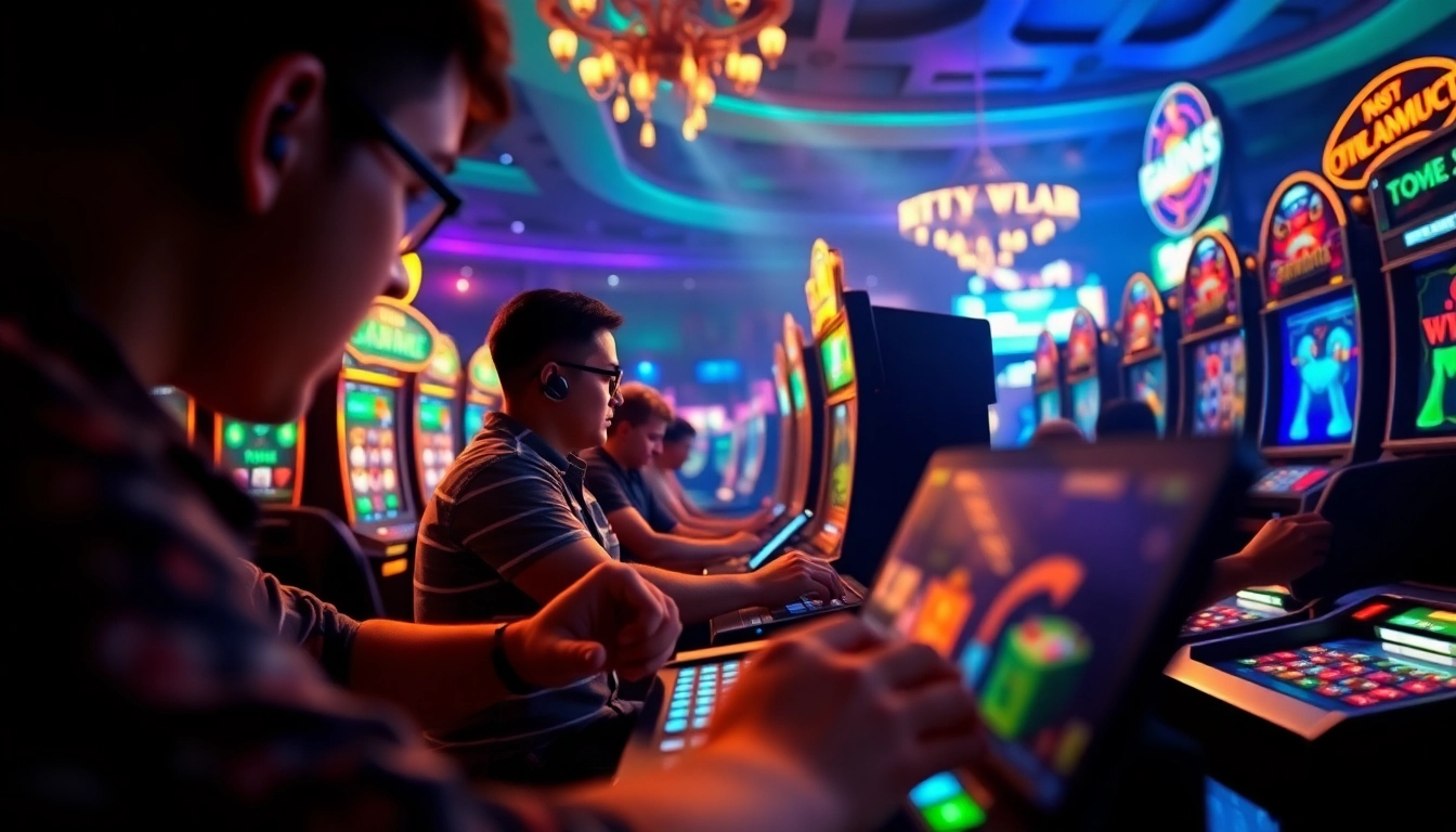 Engaging online gaming scene showcasing dittytalk.com platform experience.